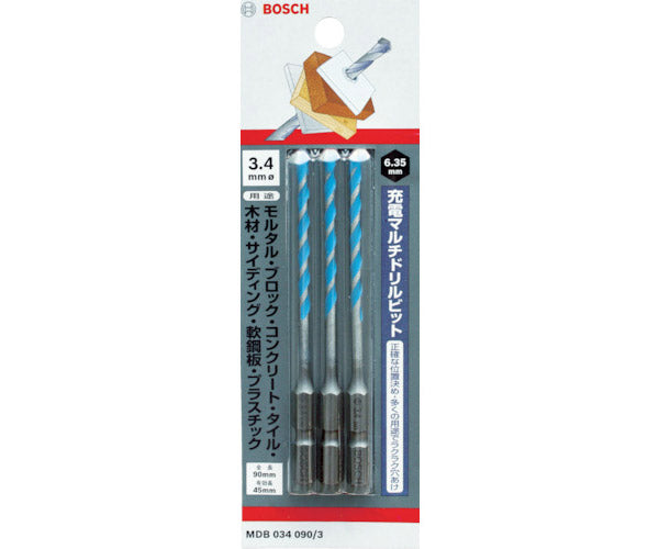 日本正規品 BOSCH ボッシュ 充電マルチビット MDB043090/3
