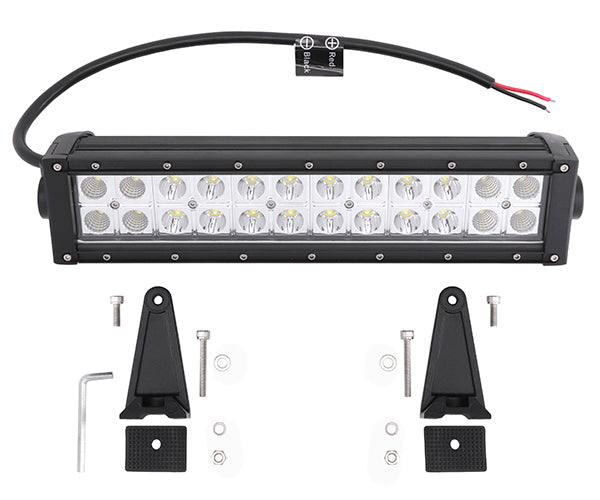 カシムラ LEDワークライト ロング 作業灯 DC12/24V車対応 72W 4680lm ML-4