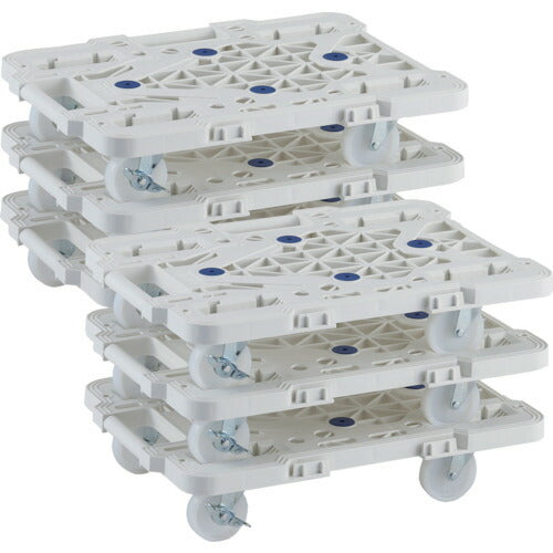 TRUSCO 連結式ルートバン マトメ買イ MPK-500NJS-W 6台セット MPK500NJSWM6 トラスコ