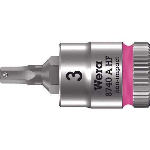 Wera 8740A HFソケット Hex-Plus3.0x28mm 003332