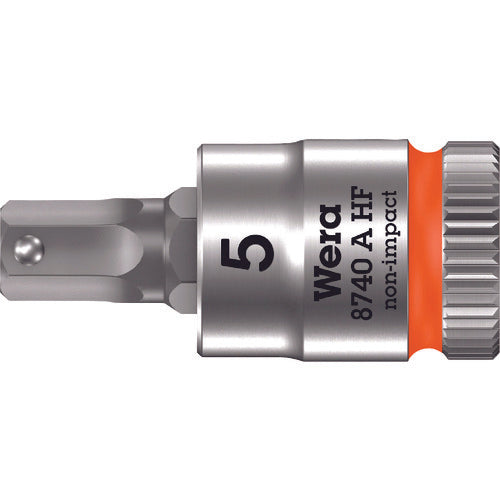 Wera 8740A HFソケット Hex-Plus 5.0x28mm 003335