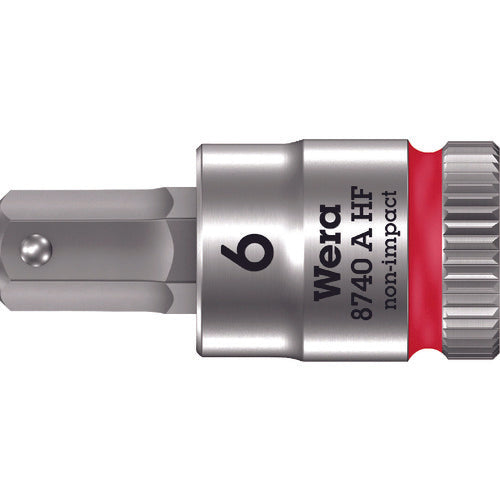 Wera 8740A HFソケット Hex-Plus 6.0x28mm 003337