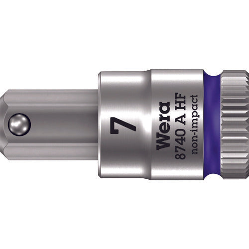 Wera 8740A HFソケット Hex-Plus 7.0x28mm 003341