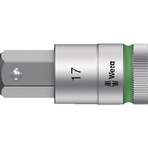 日本正規品 ヴェラ 1/2DR/17x60mmINHEXビットソケット(ホールド) (003828)(4013288183293) ベラ Wera