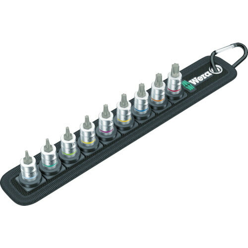日本正規品 ヴェラ 1/4DR/9点(Torx)ビットソケット(ホールド仕様) (003882)(4013288190772) ベラ Wera