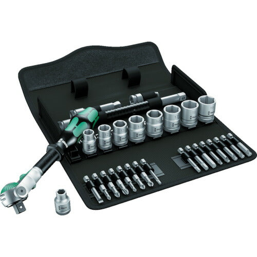 【9月の特価品】日本正規品 ヴェラ 3/8DR ソケットレンチセット(ZYKLOP) (004046)(4013288173911) ベラ Wera