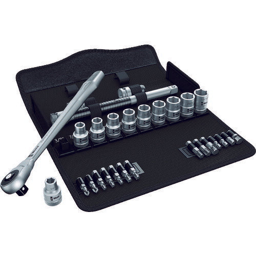 日本正規品 ヴェラ 1/2DR ソケットレンチセット (004080)(4013288173966) ベラ Wera