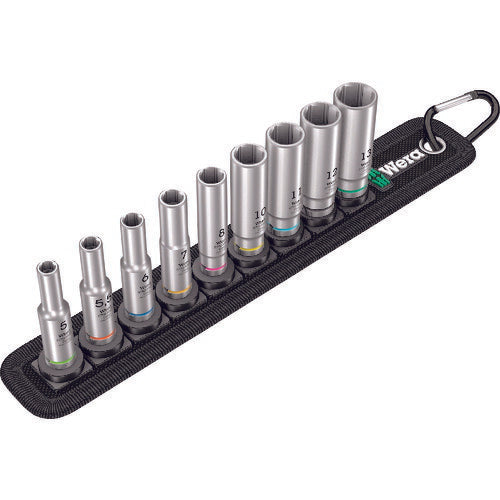 日本正規品 ヴェラ 1/4DR ディープソケットセット (004525)(4013288210371) ベラ Wera
