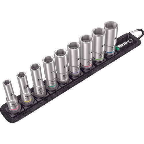 日本正規品 ヴェラ 3/8DR ディープソケットセット (004545)(4013288210555) ベラ Wera