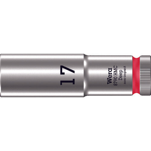 日本正規品 ヴェラ 1/2DRx17mm ディープソケット(ZYKLOP) (004557)(4013288210630) ベラ Wera