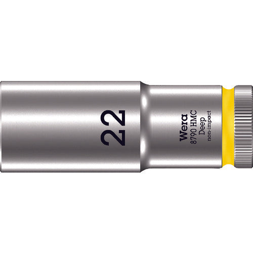 日本正規品 ヴェラ 1/2DRx22mm ディープソケット(ZYKLOP) (004562)(4013288210685) ベラ Wera