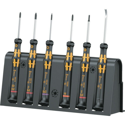 日本正規品 ヴェラ  6本組 ドライバー(精密用/ESD) (030182)(4013288219411) ベラ Wera