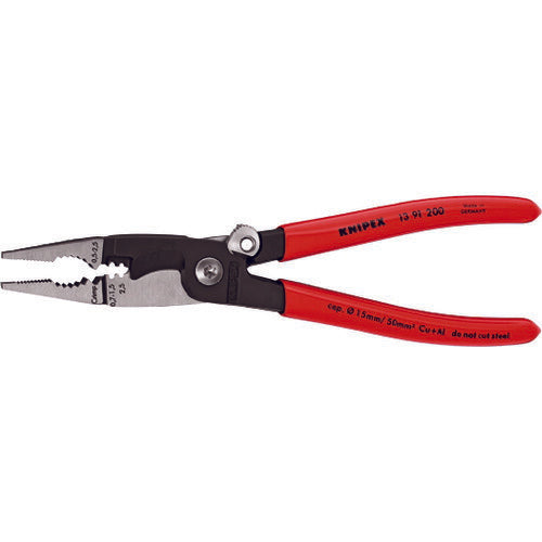 KNIPEX エレクトロプライヤー ロック付 200mm 1391-200 クニペックス 工具