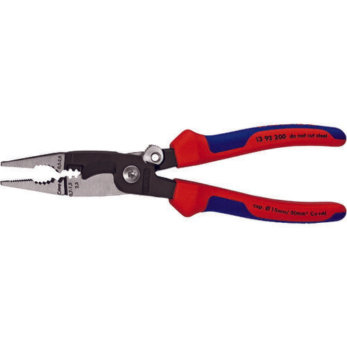 KNIPEX エレクトロプライヤー ロック付 200mm 1392-200 クニペックス 工具