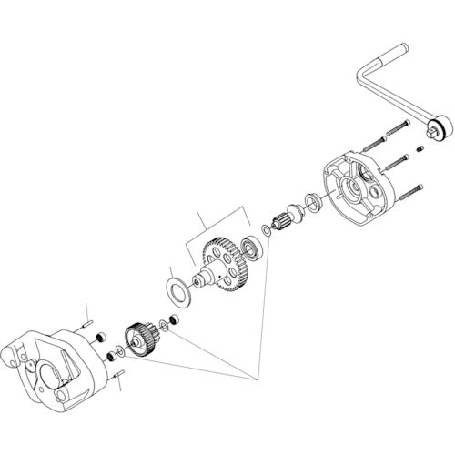 RIDGID ドライブ シャフト F/915 16408