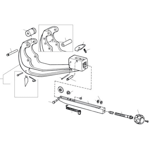 RIDGID クイック チェンジ ピン F/154,156 22643