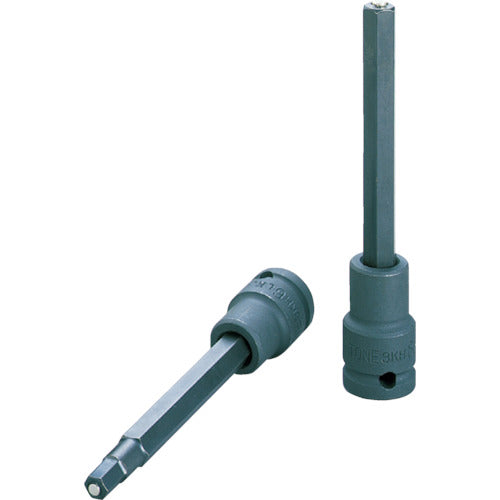 TONE ロングヘキサゴンソケット(マグネット付) 8mm (3KH-08LK)(4953488084979) トネ