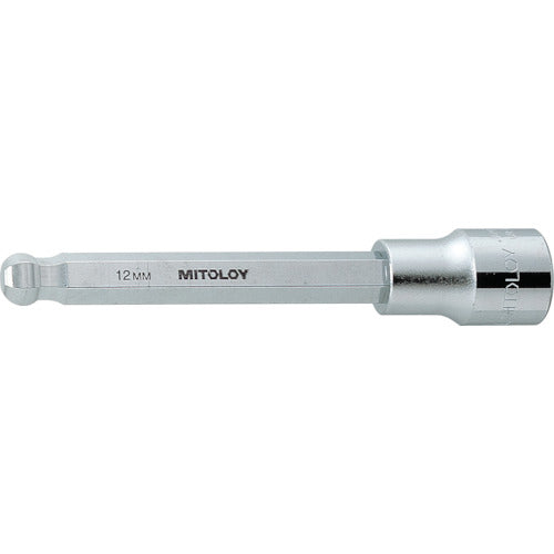 ミトロイ 1/2 ヘックスソケット ボールポイント ロング 6mm 406BHTL
