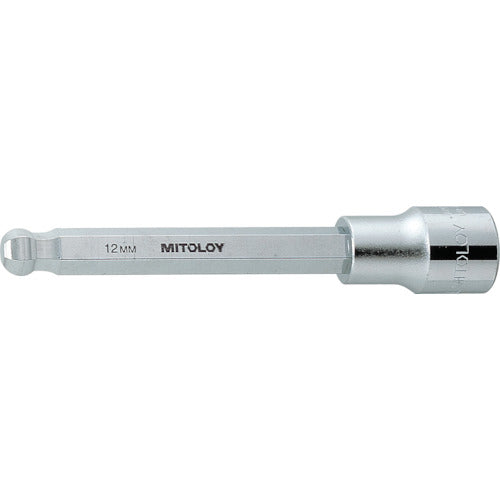 ミトロイ 1/2 ヘックスソケット ボールポイント ロング 10mm 410BHTL