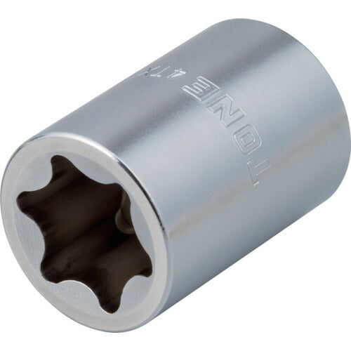 TONE E型トルクスソケット 呼びNO.E20 差込角12.7mm (4TX-E20)(4953488387278) トネ