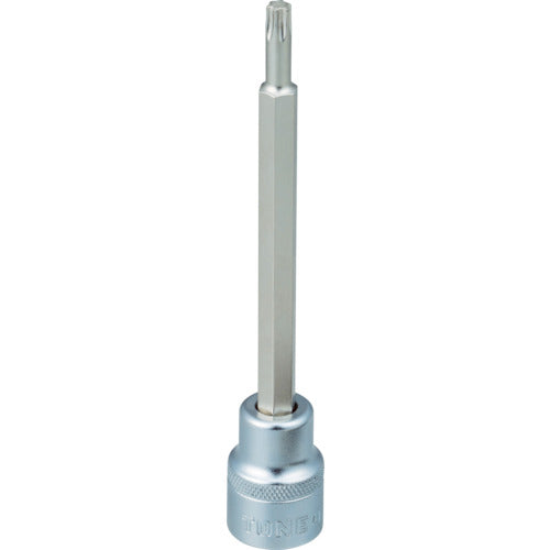 TONE ヘックスローブソケット ロングトルクスソケット(強力タイプ) T45 先端寸法7.77mm (4TX-T45L)(4953488217056) トネ