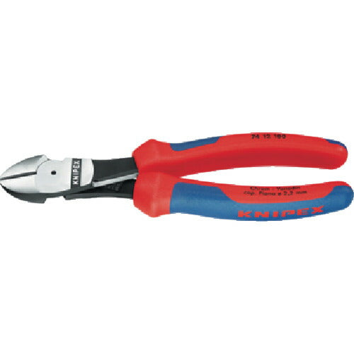 KNIPEX 強力型ニッパー バネ付 160mm 7412-160 クニペックス 工具