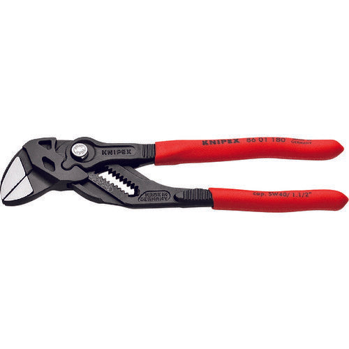 KNIPEX プライヤーレンチ スベリ止メ付 180mm 8601-180 クニペックス 工具