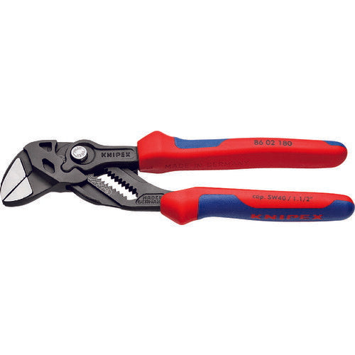 KNIPEX プライヤーレンチ コンフォートハンドル 180mm 8602-180 クニペックス 工具