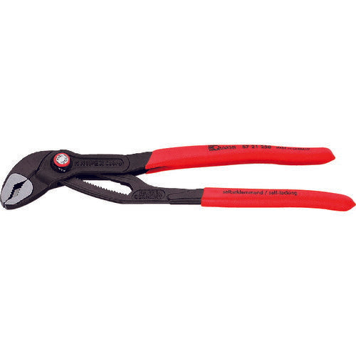 KNIPEX ウォーターポンププライヤー コブラクイックセット ソフトプラスチックハンドル 250mm 8721250 クニペックス 工具