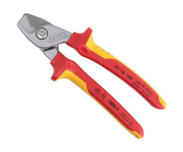 KNIPEX ステップカット 絶縁1000Vケーブルカッター 160mm 9516-160 クニペックス 工具