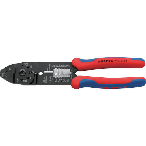 KNIPEX 圧着ペンチ 215mm 9721-215B クニペックス 工具