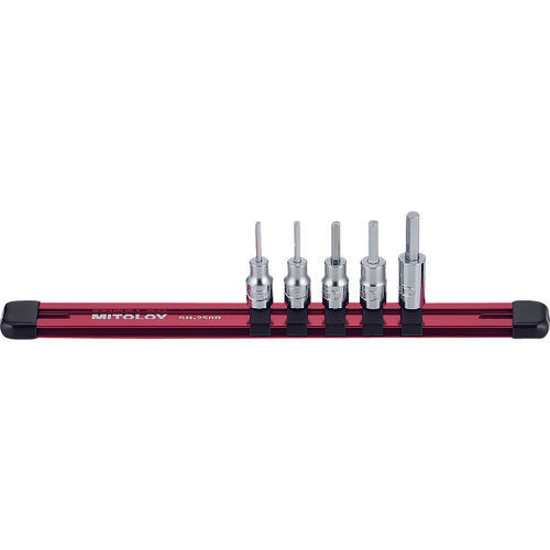 ミトロイ 1/4 ヘックスソケット ホルダーセット 5コマ6点 HH206M