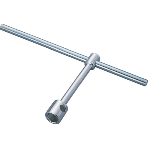 TONE T形レンチ 両口ホイルナットレンチ 対辺寸法6角:32mm 対辺寸法4角:17mm (HW-3217)(4953488008739) トネ