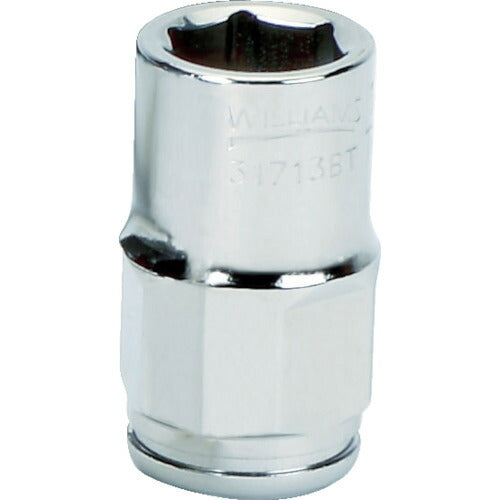 WILLIAMS 3/8ドライブ 貫通ソケット 6角 9mm JHW31709BT