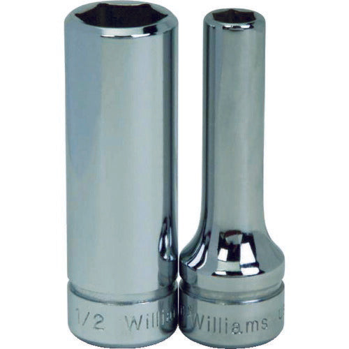 WILLIAMS 3/8ドライブ ディープソケット 6角 6mm JHWBMD-606