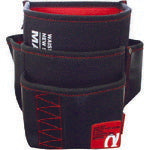 マーベル WAIST GEAR(腰袋三段タイプ)レッド MDP-93AR