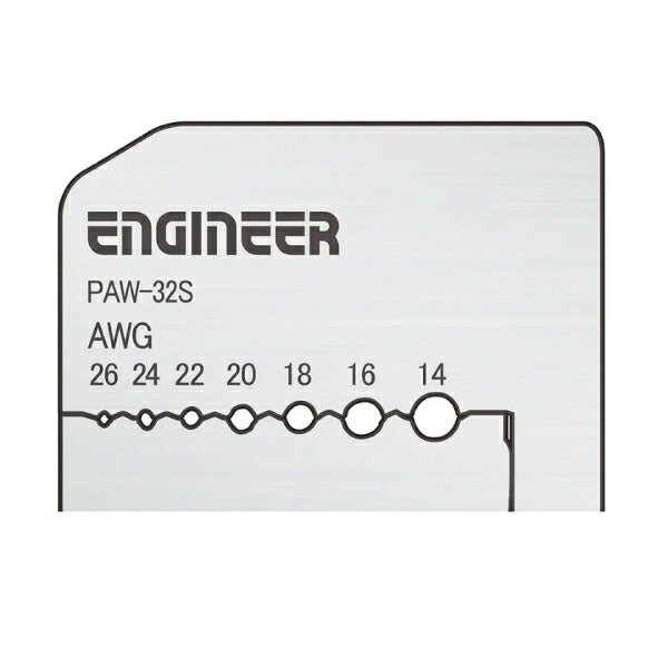 エンジニア ワイヤーストリッパー(AWG対応) PAW-32