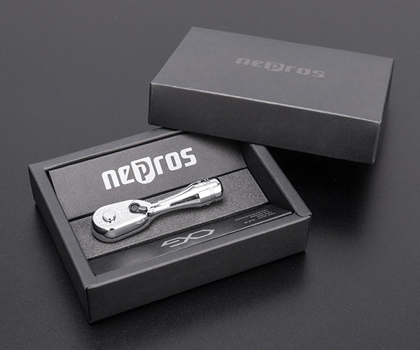NEPROS NBR290S 全長80mm 6.3sq.ショートラチェットハンドル ネプロス