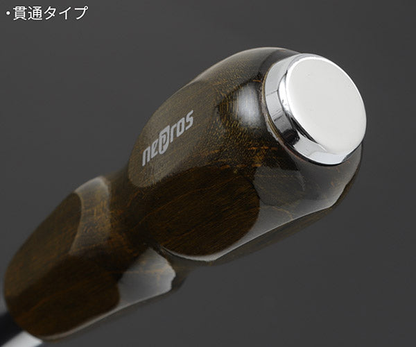 NEPROS ND3M-06 先端幅6.3mm 木柄マイナスドライバ貫通タイプ ネプロス