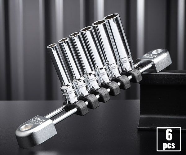 NEPROS NTB2L06BA 6.3sq.ディープソケットセット（六角）[6コ組]インチサイズ ネプロス