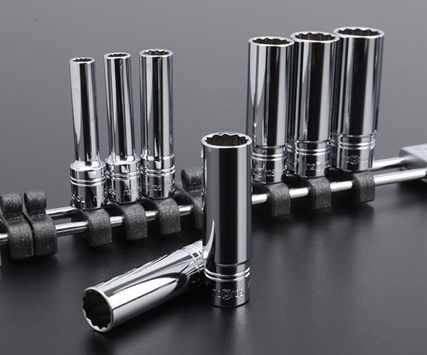 ネプロス 6.3sq.ディープソケットセット（十二角）[8コ組] NTB2L08WA