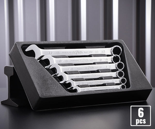 NEPROS NTMS206B コンビネーションレンチインチサイズセット6本組 ネプロス