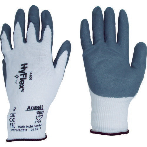 アンセル 組立・作業用手袋 ハイフレックス 11-800 Lサイズ 11-800-9