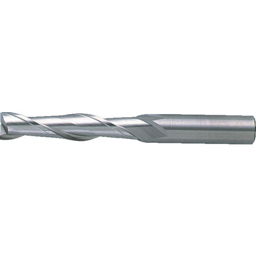 三菱K 2枚刃汎用 ハイススクエアエンドミルロング刃長(L)2mm 2LSD0200