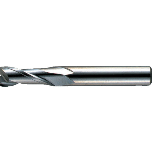 三菱K 2枚刃汎用 ハイススクエアエンドミルミディアム刃長(M)4.5mm 2MSD0450