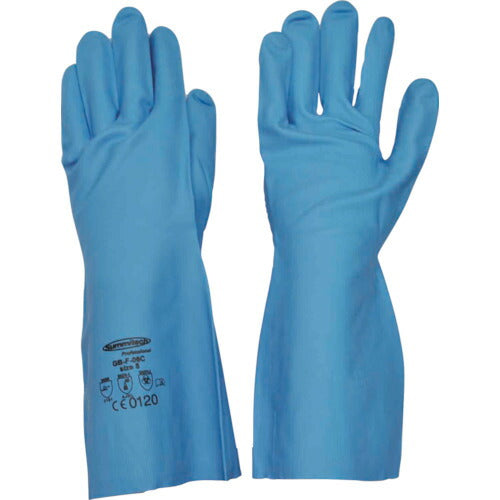 サミテック 耐油・耐溶剤手袋 サミテックGB-F-06 S ブルー 4490