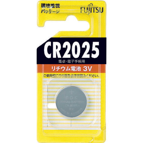 富士通 FDK 富士通 リチウムコイン電池 CR2025 (1個=1PK) CR2025C-B