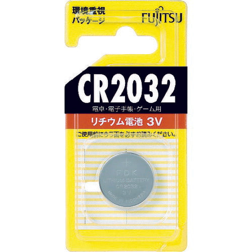 富士通 FDK 富士通 リチウムコイン電池 CR2032 (1個=1PK) CR2032C-B