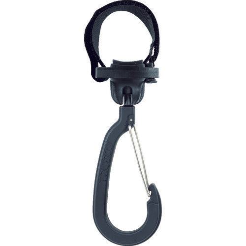 TRUSCO_ベルトで止めるフック_自在式外れ止め付きフック_２７ｃｍベルト付き_大_HKLJ-250-L_トラスコの商品画像