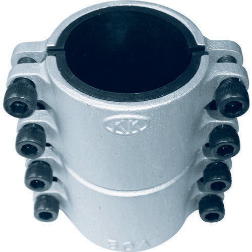 コダマ 圧着ソケット鋼管直管専用型ハーフサイズ80A 1/2 L80AX0.5